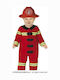 Kinder Karnevalskostüm Feuerwehrmann