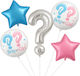Σετ Μπαλόνια Gender Reveal 5 Τεμ