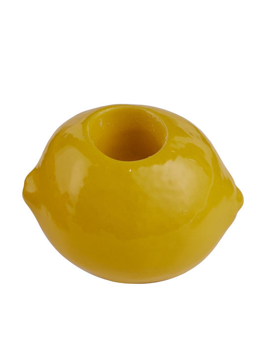 Butlers Lemon Suport pentru lumânare Ceramică în culoarea Galben 1buc