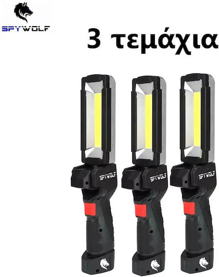 Spywolf Rechargeable Work Light with Extension Cord LED with Brightness up to 6000lm