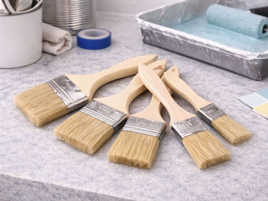 Set Ebenen Pinsel Farbe 5 Stück Wand Flächen 1-11513