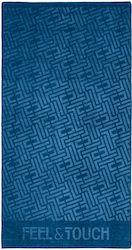 Ocean Strandtuch Blau