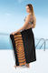 Guy Laroche Beach Towel Pareo Cotton Black 170x...