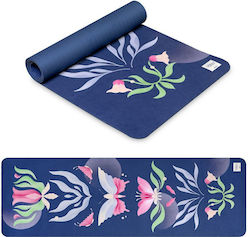 Spokey The Bloom Trainingsmatte Yoga Blau (183x61x0,4cm)