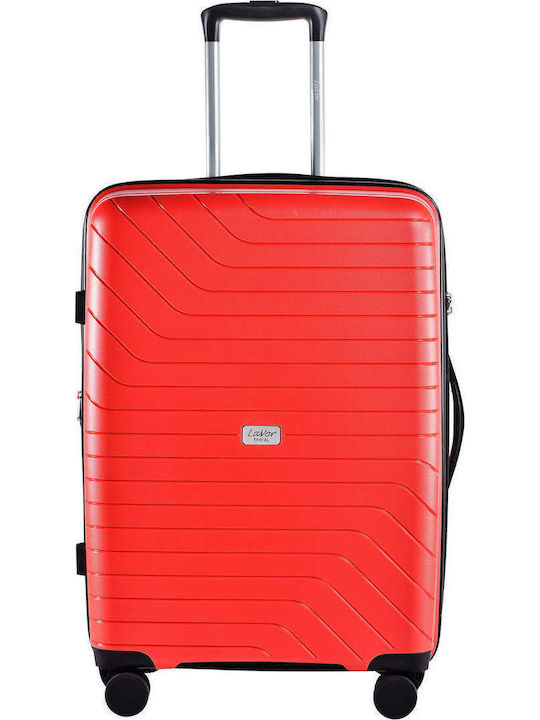 Lavor Reisekoffer Hart Rot mit 4 Rädern Höhe 55cm