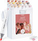 Ohuhu Ohuhu Fine & Chisel 24 Skin Tone Drawing Markers
