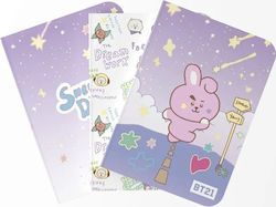 Bt21 Комплект А6 Тефтери Cooky 3 Брой Pca6019 Bt21 Комплект А6 Тефтери Cooky 3 Брой Pca6019