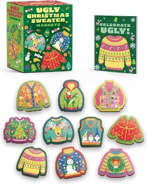 Ugly Christmas Sweater Magnets Jessie Oleson Moore
