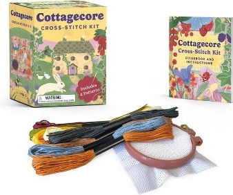 Cottagecore Cross-stitch Kit Includes 4 Patterns Dennis Caetano