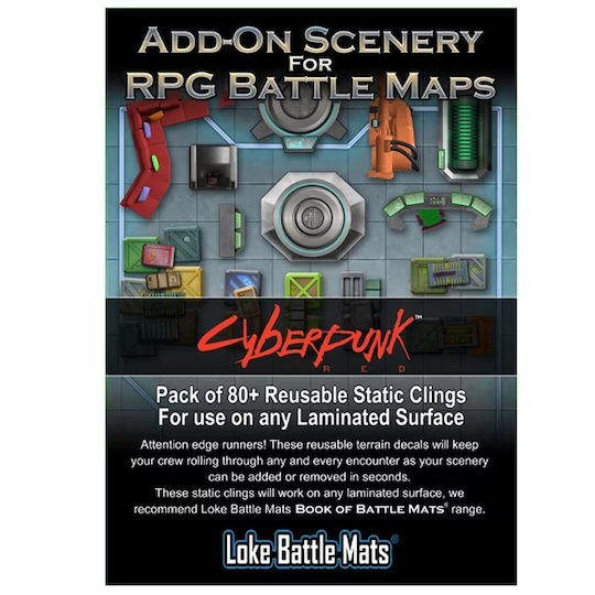 Add On Scenery Rpg Battle Maps Cyberpunk Red