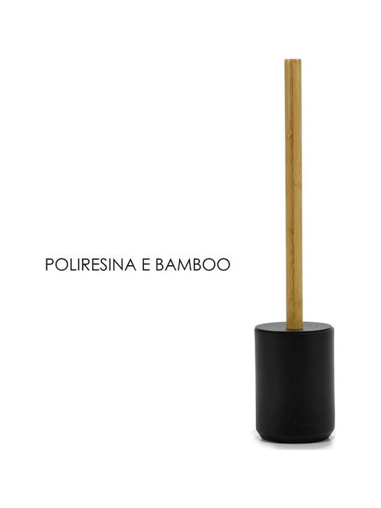 General Trade Porcelain Toilet Brush Black