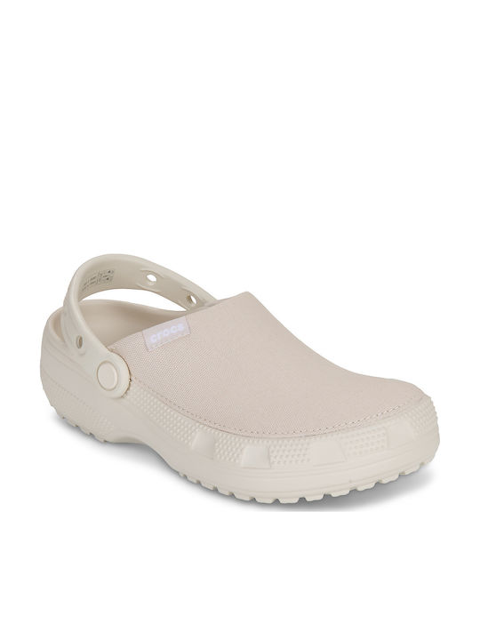 Crocs Classic Damen Clogs Beige
