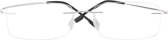 KRZ Lesebrille +3.50 Herrenuhren in Silber Farbe KRZRIM350
