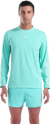 Arena Men's Long Sleeve Sun Protection Shirt Turquoise Arena Men's Long Sleeve Sun Protection Shirt Turquoise