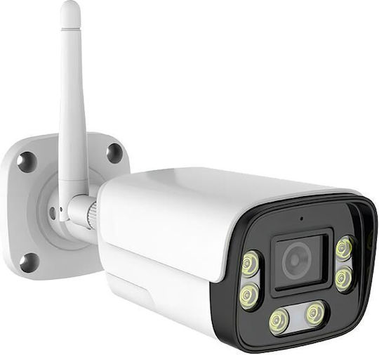 Anga AQ-8131ISW IP Surveillance Camera Wi-Fi Full HD 1080p Waterproof with Two-Way Communication and Lens 3.6mm