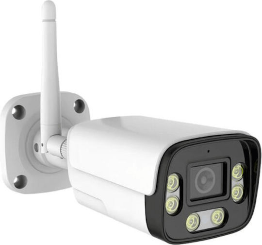 Anga AQ-8131ISW IP Камера за наблюдение Wi-Fi Full HD 1080p Водоустойчива с Двупосочна Комуникация и Обектив 3.6мм