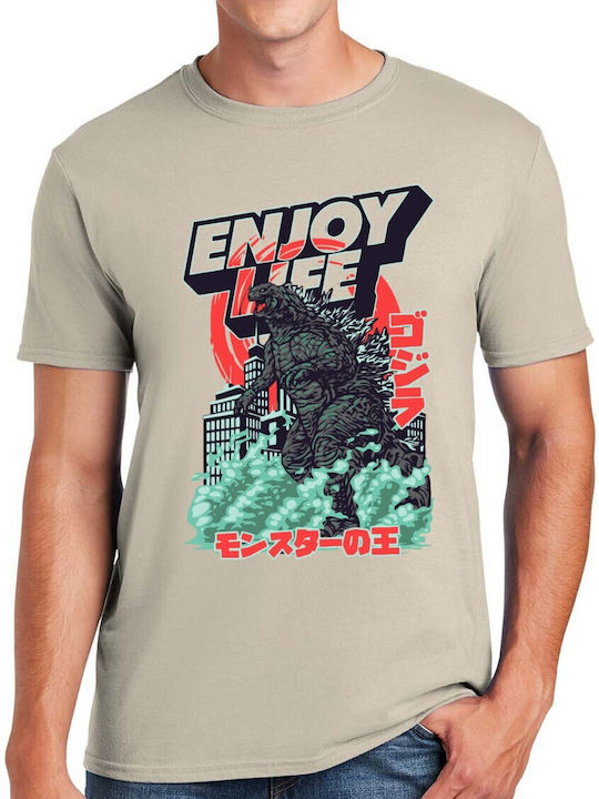 T-shirt Godzilla Enjoy Life City Stomp Pop Cult...