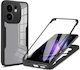 Techsuit ColorVerse 360 Full Cover 1.25mm Negru...