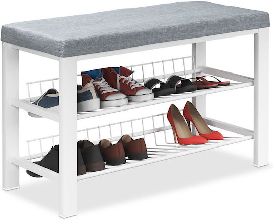 Entry Furniture with Shoe Rack & Bench 82x33x50.5cm