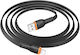 Borofone USB-A to Lightning Cable Μαύρο 1m