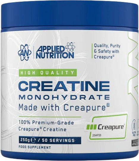 Applied Nutrition Creapure Creatine Monohydrate 250 Γραμμάρια Χωρίς Γεύση