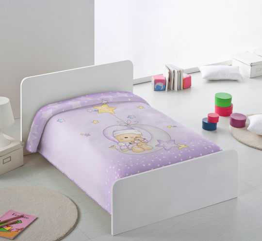 Piel SA Baby Blanket Cot Bear Moon 110x140cm
