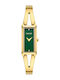 Breeze Damenuhr 34mm Batterie mit Gold Rostfreiem Stahlarmband