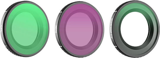 Lens Filters Sunnylife 1/4" 3 Pcs Black Mist + CPL + ND16 Osmo Nano On-fi076