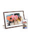 Qova D15 Wifi Ramă Foto Digitală 15,6 Inch Ecran Ips Hd Rezoluție 1920x1080 Memorie 32gb Ecran Tactil Card 128gb Suport Redare Foto Video Control De La Distanță Prin Aplicație Difuzor