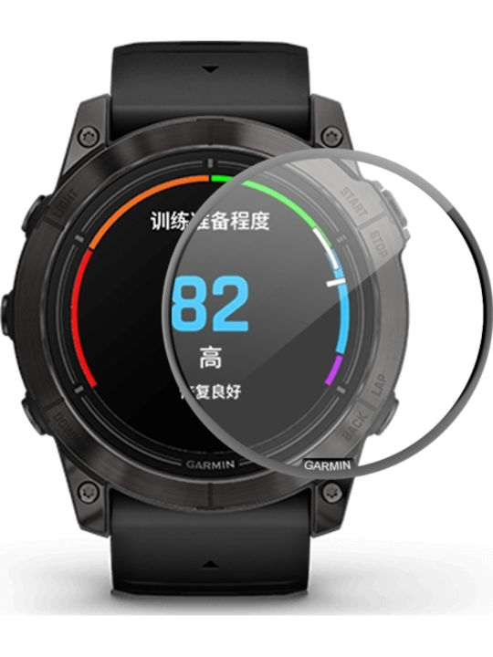 3d Full Coverage Soft Full Face Tempered Glass pentru Garmin Epix Pro 1buc SYA002261402