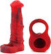 Fantasy Horse Penis Sleeve Cock Sheath Red