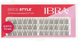 Ibra Braut Stil 12mm Wimpern Cluster