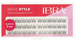 Ibra Braut Stil 8mm Wimpern Cluster