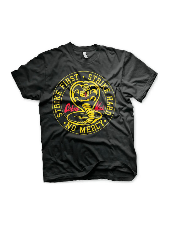 T-shirt Cobra Kai Round Patch Sp-1-ck002-h40-6-bk