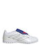 adidas Predator Club Football Shoes with Molded Cleats White