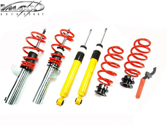 Height Adjustable Suspension V-maxx Vw Golf 7 50mm 4 Pieces 60 Av 41/50
