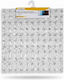 Sidirela Bathtub Non-slip with Suction Cups Transparent 50x50εκ.