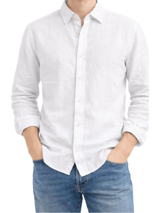 Jack & Jones Linen Shirt White