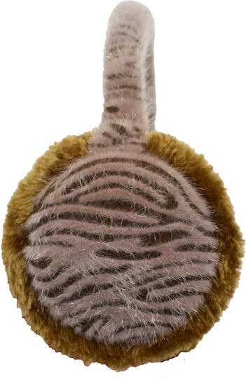 Γυναικείο Earmuff Πλεκτό σε Μπεζ χρώμα