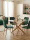 Esszimmer Antoro 5Stück 100x100cm
