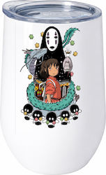 Spirited Away No1 Anime My Neighbor Totoro Chihiro Haku Ποτήρι Θερμός Ανοξείδωτο Διπλό Τοίχωμα 500ml – Premium Ποιότητα