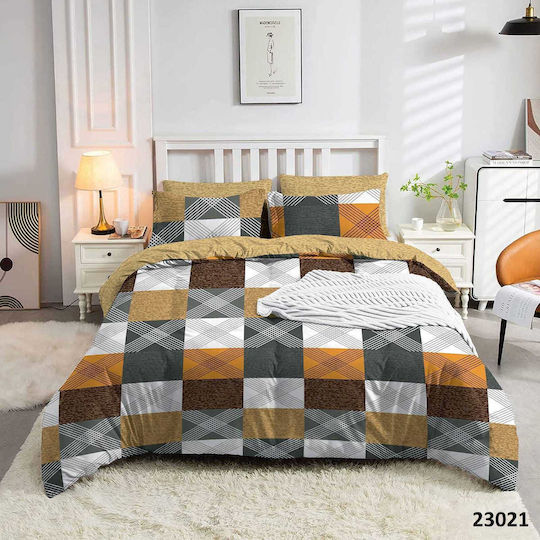 Marwa Sheet Sets King Size with Elastic 180x200+30cm. 23021 23021 4pcs