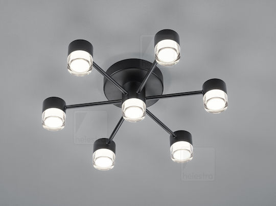 Helestra Deckenleuchte Schwarz mit Integrierter LED