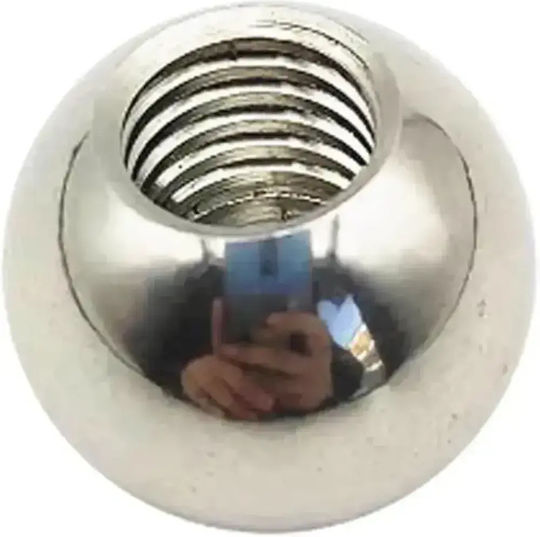 Accesoriu De Iluminat Terminal Rosette Argintiu Lucios M10