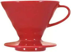 Hario V60 02 Kaffeetropfengeber Keramik Rot Hario V60 02 Kaffeetropfengeber Keramik Rot