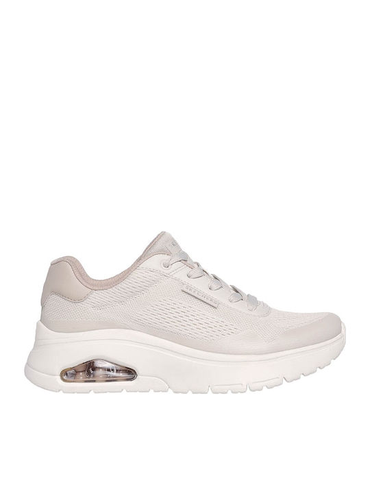 Skechers Uno Flex Beige Sneakers