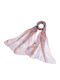 Signare Women's Silk Scarf Pink