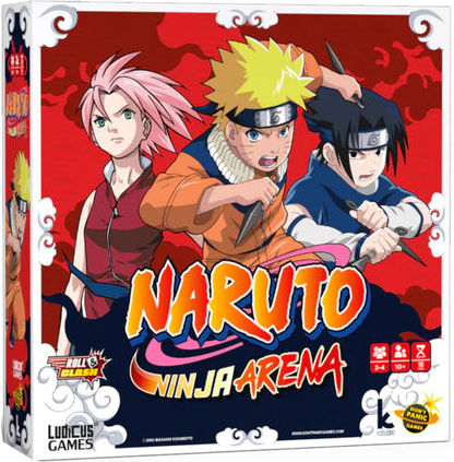 Joc de Societate Naruto Ninja Arena pentru 2-4 Jucători 10+ Ani Don't Panic Games
