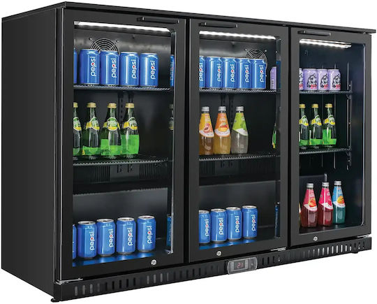 Karamco Ψυγείο Back Bar 328lt με Τρεις Πόρτες Υ84.5xΠ290xΒ52cm