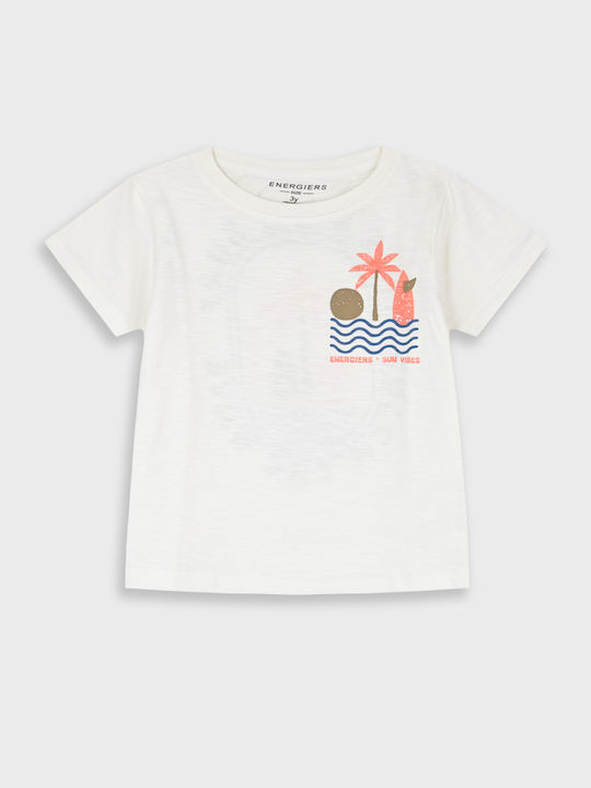 Energiers T-shirt Εκρού
